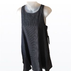 Blush Noir black and white jumper dress NWT size small